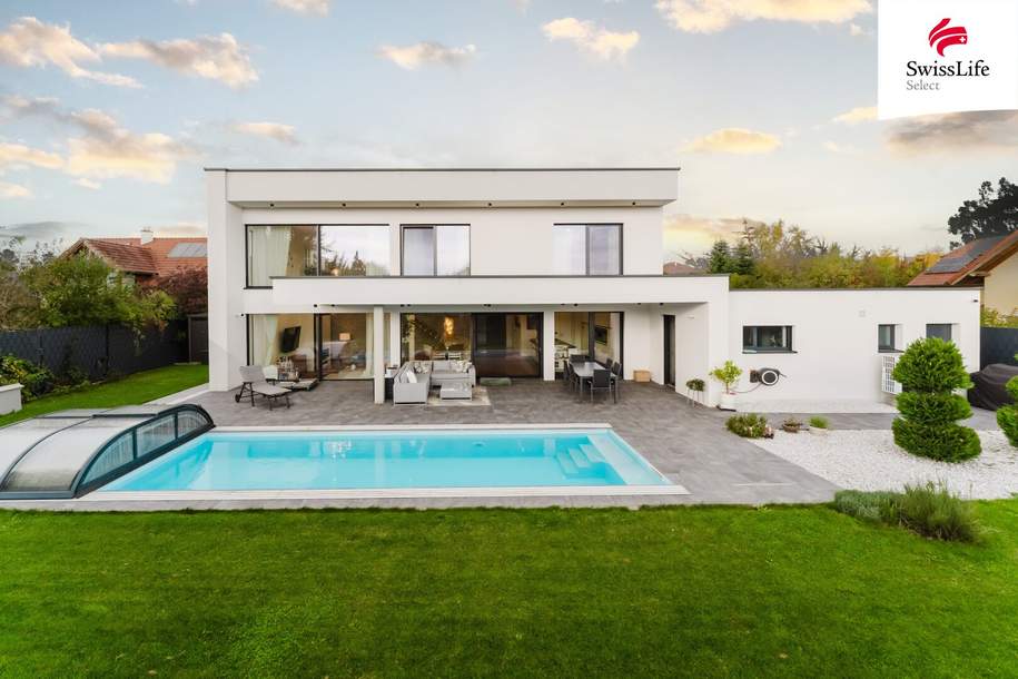 Eleganz & Ruhe vereint – Exklusives Zuhause in begehrter Wohnlage, Haus-kauf, 4600 Wels(Stadt)