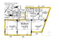Moderne 3-Zi-Wohnung 80m² in 1120 Wien, WG-tauglich