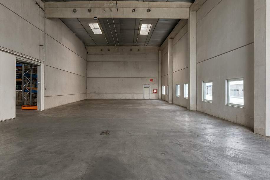 300m² Lagerhalle mit überdachter Rampe | IZ-Süd &amp; Autobahnnähe, Gewerbeobjekt-miete, 2.445,87,€, 2351 Mödling