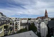 Charmante 2-Zimmer-DG Wohnung mit großer Terrasse nahe der U3 Kendlerstraße