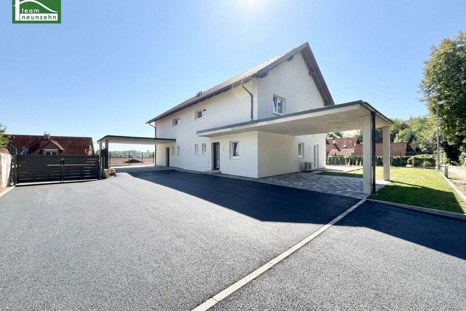 ERSTBEZUG MIT GRÜNBLICK | MODERNE DOPPELHAUSHÄLFTE | FAMILIENFREUNDLICH | ZIEGELMASSIVBAU, Haus-kauf, 699.000,€, 8072 Graz-Umgebung