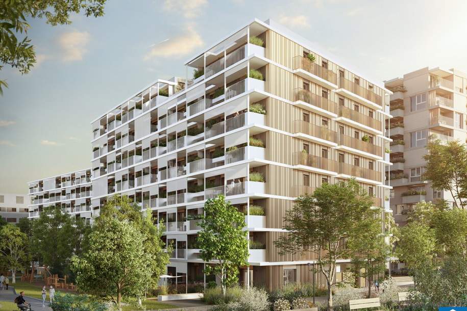 NATÜRLICH DRAUSSEN - VILLAGE IM DRITTEN, Wohnung-kauf, 549.000,€, 1030 Wien 3., Landstraße