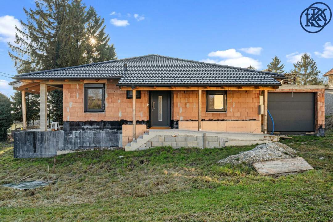 Bungalow-Traum im Rohbau – Gestalten Sie Ihr Zuhause nach eigenen Wünschen