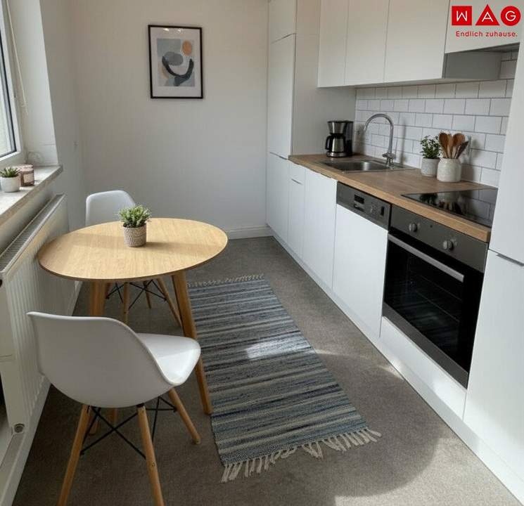 Lichtdurchflutete 1-Zimmer-Wohnung mit optimaler Raumaufteilung – komfortabel, leistbar und mitten im Grünen! Mit praktischem Abstellraum, Aufzug und hellem Badezimmer!