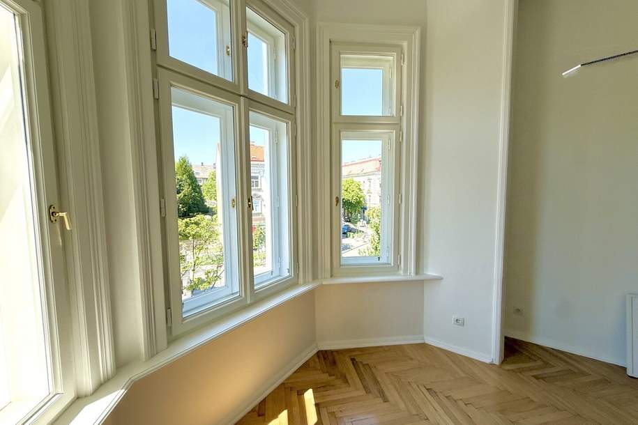 Renovierter Altbautraum mit ca. 12m² Balkon und hochwertiger Ausstattung. Nähe Türkenschanzpark, Wohnung-kauf, 698.500,€, 1180 Wien 18., Währing