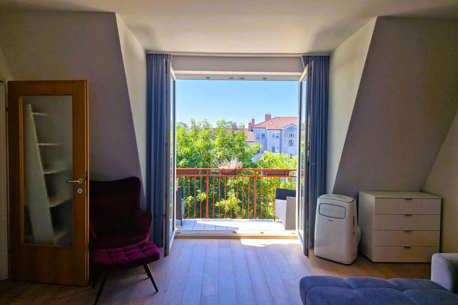 SÜDBALKON - RUHELAGE - EIGENNUTZUNG ODER MÖBLIERTE VERMIETUNG, Wohnung-kauf, 2700 Wiener Neustadt(Stadt)