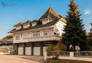 Außergewöhnliches Mehrfamilienhaus mit 331 m² WFL, Balkon, Loggia & 4 Garagen, Pool und Gartenhaus