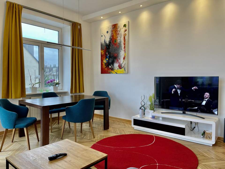 MÖBLIERTE WOHNUNG MIT BALKON - INKLUSIVE ALLER KOSTEN !!!