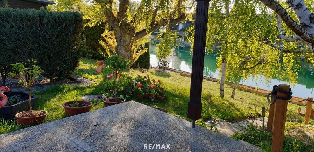 Badebungalow auf Pachtgrund mit direktem Seezugang