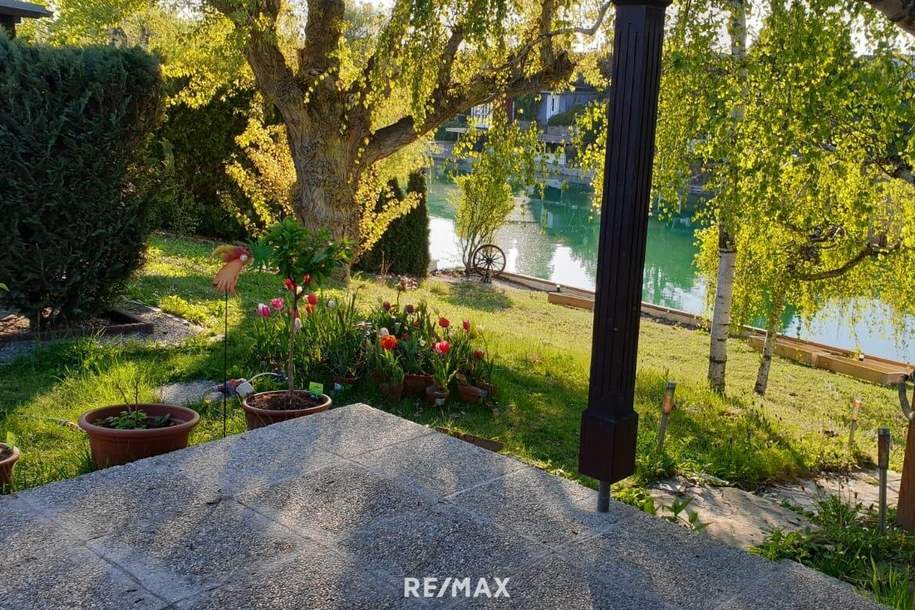 Badebungalow auf Pachtgrund mit direktem Seezugang, Haus-kauf, 85.000,€, 2301 Gänserndorf