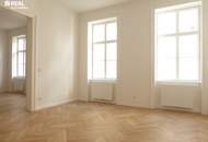 Nahe Stephansplatz - ERSTBEZUG - erstklassig sanierte Altbauwohnung mit kleiner Loggia im Jahrhundertwendehaus