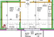 Klimatisierte 2 Zimmer Wohnung mit Balkon - Nähe Schloss Erlaa