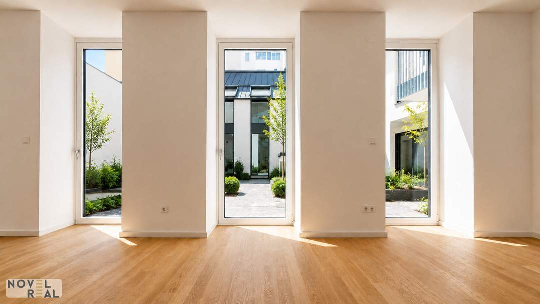 Ruheoase mit Privatgarten in Toplage nahe der Mariahilfer Straße