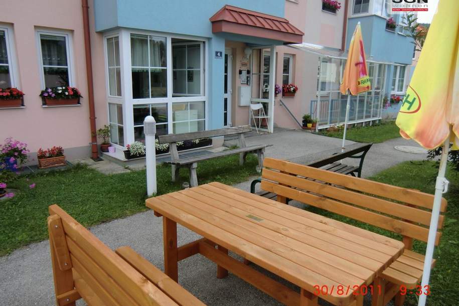 Seniorenwohnhaus - Charmante 1-Zimmerwohnung, Wohnung-miete, 401,93,€, 2734 Neunkirchen