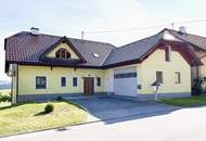 Sofort bezugsbereites, großzügiges Wohnhaus mit Fernblick und großem Garten