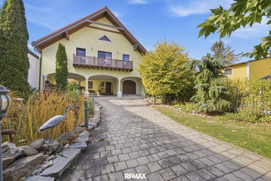 Energieeffizientes, großzügiges Einfamilienhaus mit Pool, sonnigem Garten und beheiztem Wintergarten!, Haus-kauf, 559.000,€, 2014 Hollabrunn