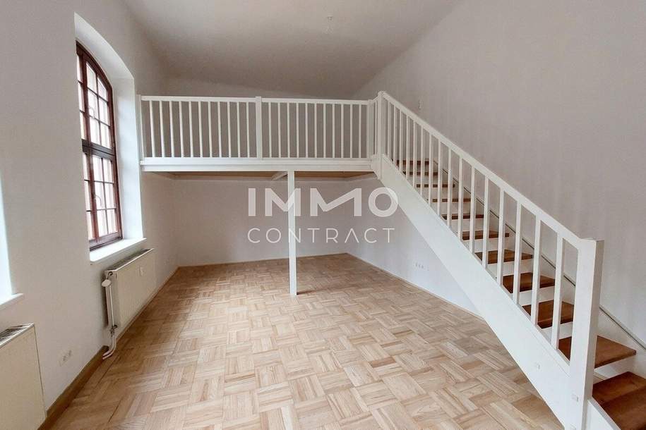 Große ca. 89m² 3 Raum - Wohnung mit Gallerie im Wehrgraben / Steyr, Wohnung-miete, 1.087,49,€, 4400 Steyr(Stadt)