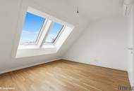 ERSTBEZUG mit DACHTERRASSE | Traumhafter Fernblick | DG-Maisonette Nähe Alte Donau | Teils hofseitig | Fernwärme | TG-Stellplatz optional | Ideal für Anleger oder Eigennutzer | Nachhaltiges Projekt