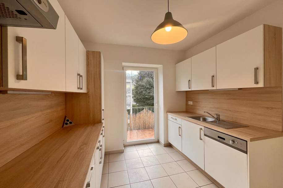 Zur Miete steht eine WG geeignete 3-Zimmer-Wohnung im 3. OG (ohne Lift) in 8051 Graz-Gösting!, Wohnung-miete, 854,72,€, 8051 Graz(Stadt)