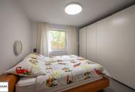 Architektenwohnung in Gersthof – 3 Zimmer im 1. Stock mit eigenem Garten, Terrasse und Loggia, Lift, offener Kamin, hochwertigster Ausstattung
