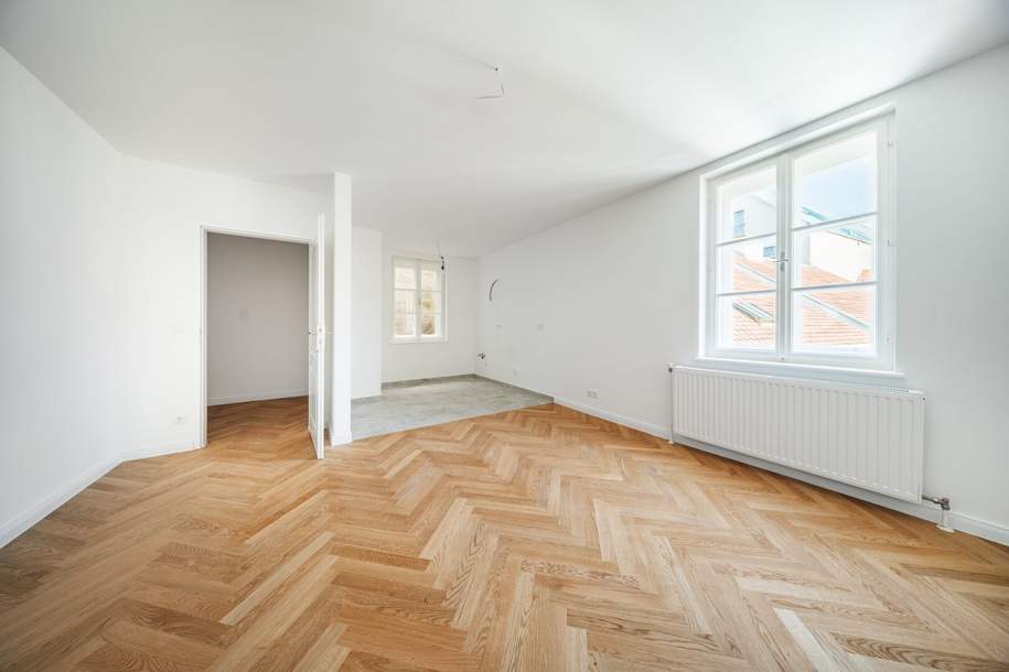 Erstbezug nach Generalsanierung! Tolle 1-Zimmer Wohnung nähe Mariahilfer Straße, Wohnung-kauf, 319.000,€, 1060 Wien 6., Mariahilf