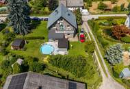 Vielseitiges Wohnhaus mit Garten, Pool &amp; Ausblick – Ruhelage in Eichgraben