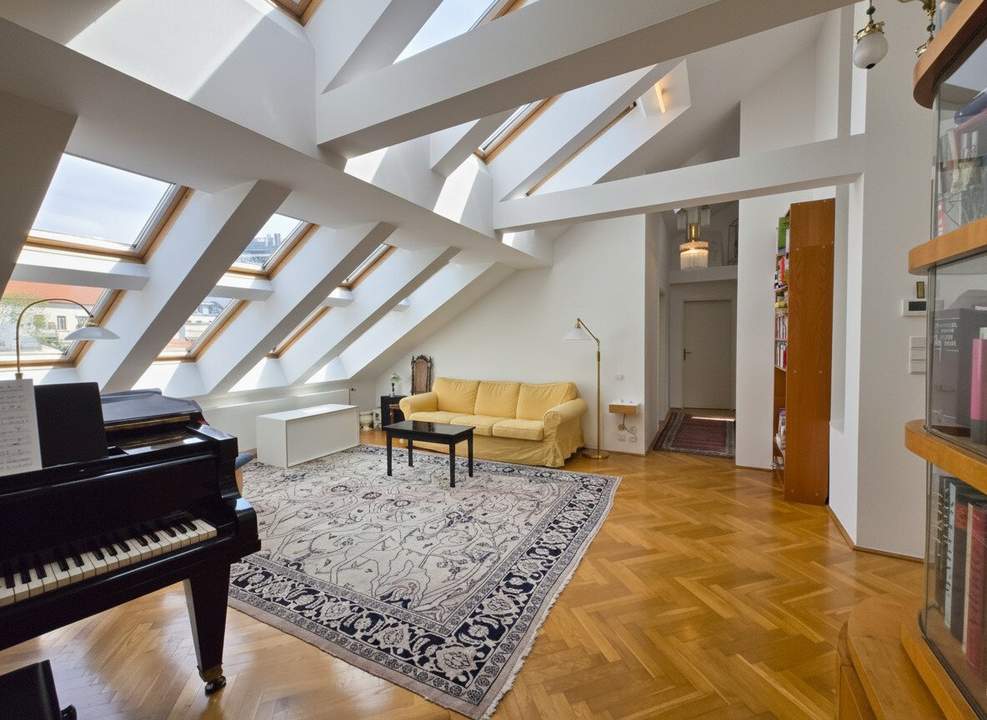 Loft-Charakter | offenes Wohnkonzept mit beeindruckender Raumhöhe | großzügige Panoramadachterrasse | FERNBLICK | Tiefgaragenstellplatz