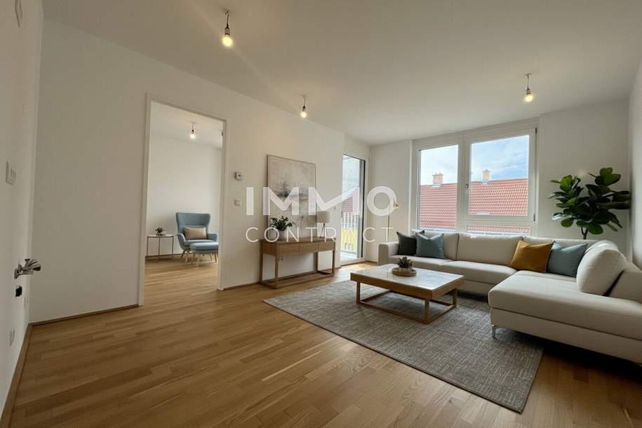 BEIM DONAUUFER: Perfektes Investment – 2-Zimmmer Erstbezug, Wohnung-kauf, 259.500,€, 1210 Wien 22., Donaustadt