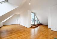 Klimatisierte 4-Zimmer DG-Maisonette mit Terrasse nahe Schottentor (optional mit PKW-Stellplatz)