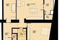 Nahe Stephansplatz - ERSTBEZUG ab 15.1.2026 - erstklassig sanierte Altbauwohnung mit kleinem Balkon im Jahrhundertwendehaus