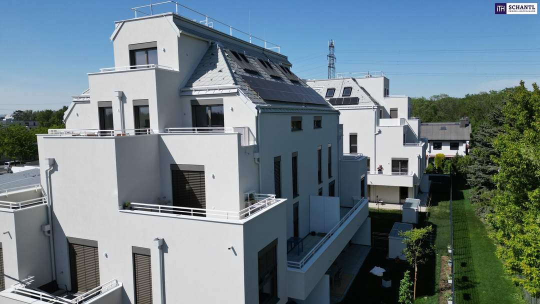 Durchdacht geplant, hochwertig umgesetzt! Happy to be here! Klimaaktiv Bronze / Kompakt / 3 Zimmer / Großer Süd-Balkon! TOP Neubauprojekt im Grünen + Perfekte Raumaufteilung + Luftwärmepumpe und Solaranlage + Garage!