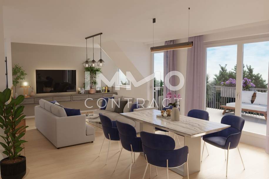 Provisionsfrei: Ein flexibles Raumwunder! Neuartiges Wohnkonzept für hohe Ansprüche, Wohnung-kauf, 568.700,€, 1220 Wien 22., Donaustadt