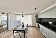 REDUZIERT! Top Lage! Neubau (2021) Dachgeschosswohnung mit Terrasse und Panoramafenster ++ Weitblick über Wien ++ Komplett Eingerichtet und Bezugsfertig ++ Dachgeschossneubau