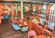Voll ausgestattetes und startbereites Gastrolokal "Kinski" mit Bar, Saal sowie gemütlichem Gastgarten zu vermieten!