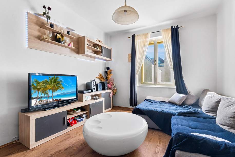 Sanierungsbedürftige 4-Zimmer-Wohnung mit viel Potenzial im Zentrum von Klagenfurt, Wohnung-kauf, 245.000,€, 9020 Klagenfurt(Stadt)