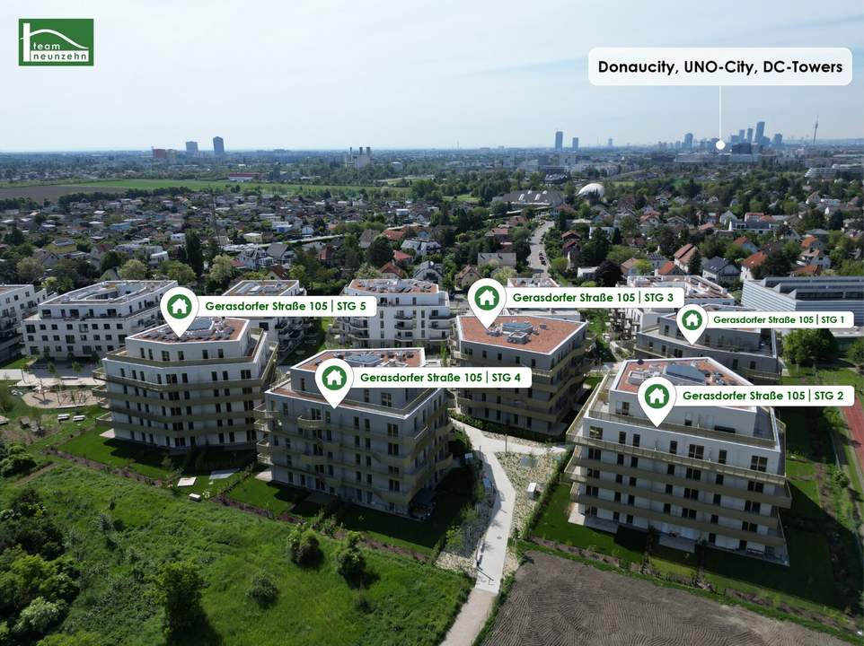Entspannen Sie am Balkon mit traumhaften Weitblick - Grünruhelage im begehrten Hirschfeld - Provisionsfrei