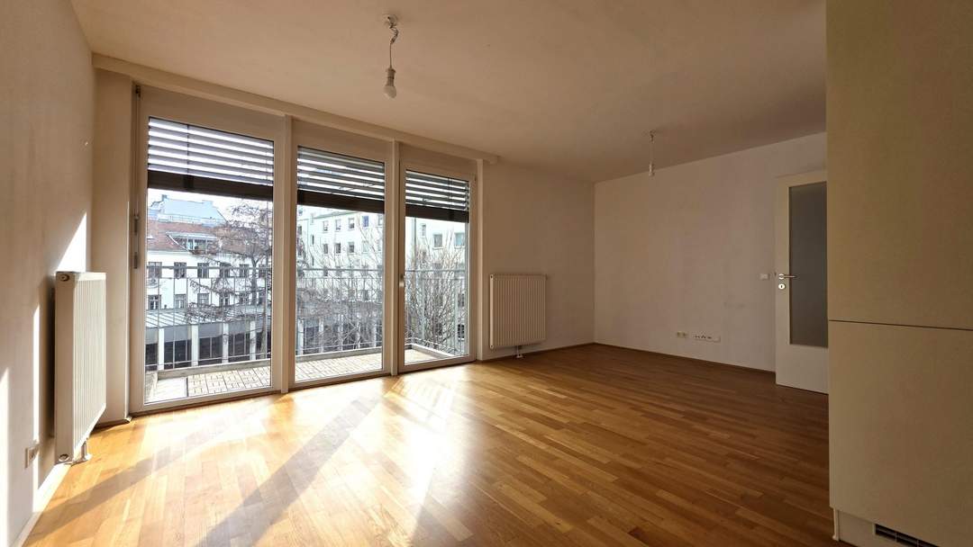 Moderne Neubauwohnung mit großem Balkon direkt bei der NEUBAUGASSE - 3.OG - AB MÄRZ!!