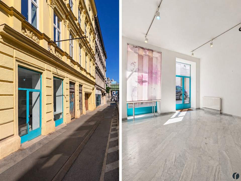 60 m² Büro- oder Praxisfläche im EG – barrierefrei, klimatisiert & zentral in Währing