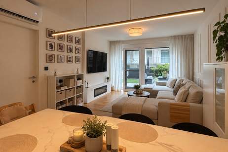 Familien Willkommen | Modern wohnen. Im Grünen leben | Klimaanlage | Tiefgaragenplatz | privater Garten | Südwest-Terrasse, Wohnung-kauf, 398.000,€, 2435 Bruck an der Leitha