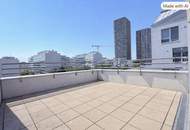 Traumblick mit 52m² Terrassenfläche!!! 4-Zimmer-Dachgeschosswohnung direkt an der U3!!!