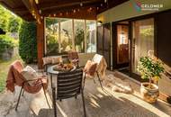 Ruhig gelegenes, gemütliches, sofort beziehbares Einfamilienhaus mit Terrasse, Kamin, Doppel-Garage und separatem Carport in Ritzing