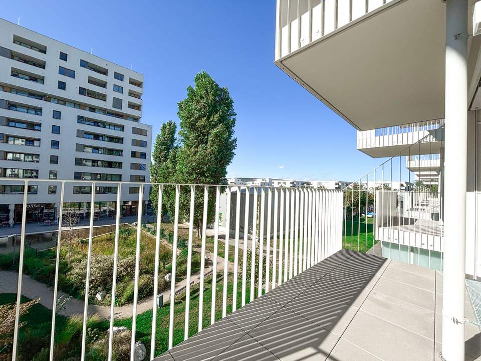 PROVISIONSFREI 2-ZIMMER IM NEUBAU MIT GROSSEM BALKON