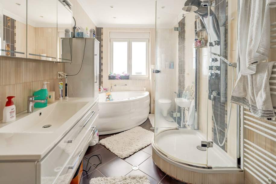 Stilvolle Wohlfühloase mit Pool, Sauna & Garage!, Haus-kauf, 999.000,€, 1210 Wien 21., Floridsdorf