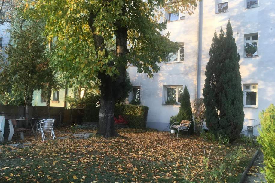Kleinwohnung mit Potential und schönem Blick - Hausgarten!, Wohnung-kauf, 139.000,€, 1140 Wien 14., Penzing