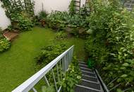Gartenwohnung mit Urlaubsfeeling in Währing – 2 Balkone, Kamin & privater Eigengarten nahe Gersthof