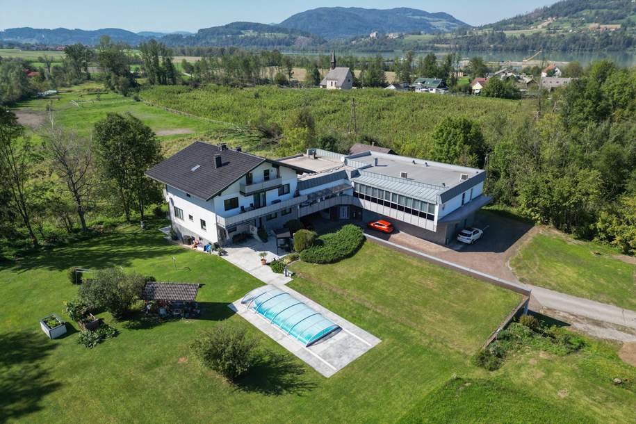 Großes Anwesen mit vielfältigen Nutzungsmöglichkeiten nähe Klopeiner See, Haus-legalform.mietkauf, 9141 Völkermarkt
