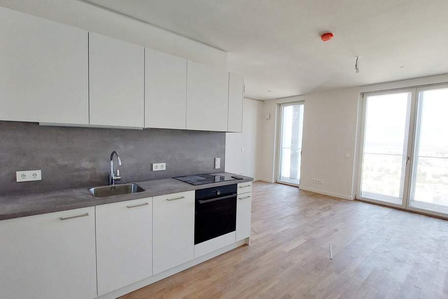 Modernes Wohnen mit Pool & Sauna – TOWER HOMES, Wohnung-miete, 899,00,€, 1220 Wien 22., Donaustadt