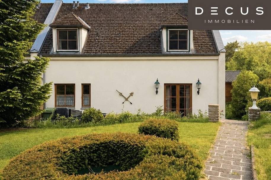 DOPPELHAUS I GRÜNRUHELAGE MIT IDYLLISCHEN GARTEN I GARAGE I WALLBOX I KELLER, Haus-kauf, 589.000,€, 3001 Sankt Pölten(Land)