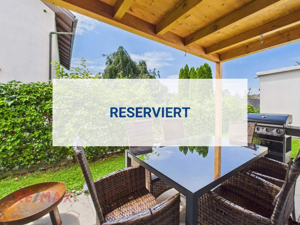 Moderne Wohnung mit Sonnenterrasse und eigenem Gartenbereich