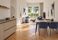 Top-Freifläche im Neubau-Erstbezug mit zahlreichen Annehmlichkeiten (Eventküche, Gemeinschaftsterrasse, Urban Gardening usw.)